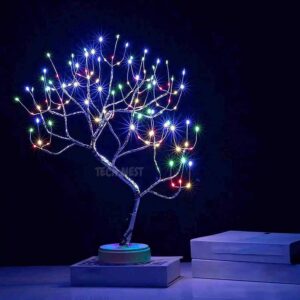 108 Multicolor LED Bonsai Tree Lamp