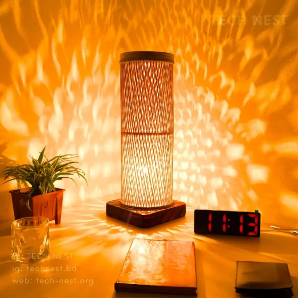 Bamboo Lampshade- Cylinder Shape