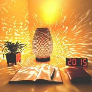 Bamboo Lampshade- Egg Shape