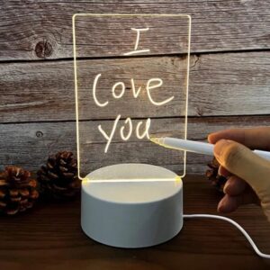LED Noteboard Lamp With Pen