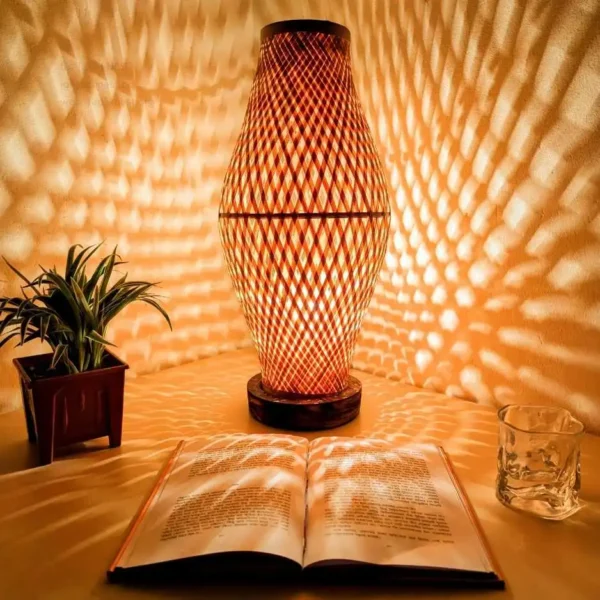 Bamboo Lamshade- Cone Shape