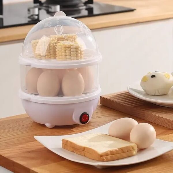 Multifunctional Double Layer Electric Egg Cooker