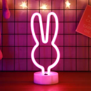 Neon Sign- Rabbit