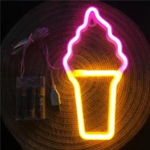Neon Sign - Ice Cream