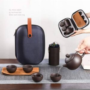 Luxury Gift Box Porcelain Tea Teapots Heat Resistant Tea Set