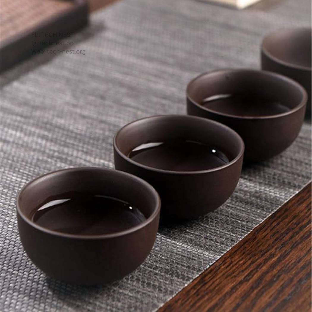 Ceramic Travel Tea Set - 5