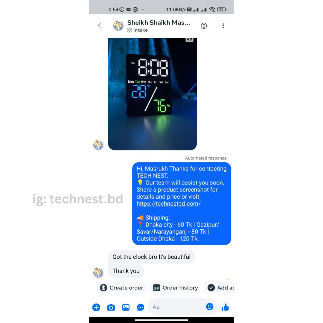 multifunctional clock review