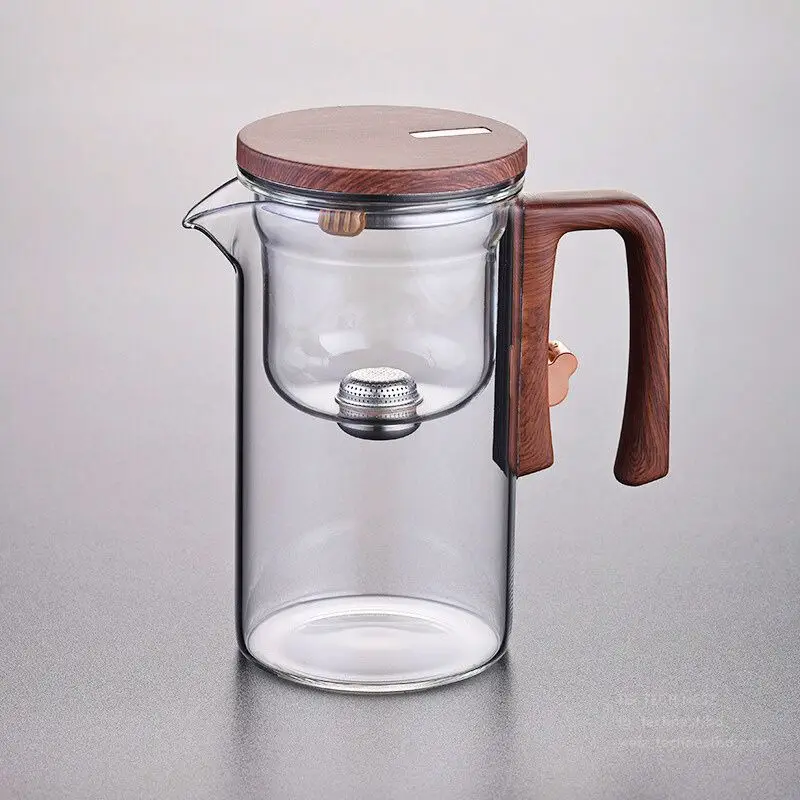 Artifact Magnetic Suction Tea Brewer Glass Filter Teapot-5