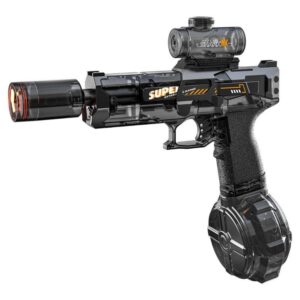 Shark-X High-Capacity Electric Water Gun – Automatic Tactical Blaster
