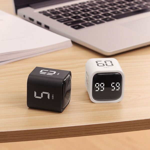 Gravity Cube — 4-Preset LED Productivity Timer – TECH NEST